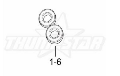 TSK50 Rear Wheel Bearing