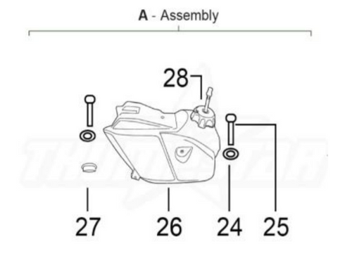 TSK50 Tank Assembly